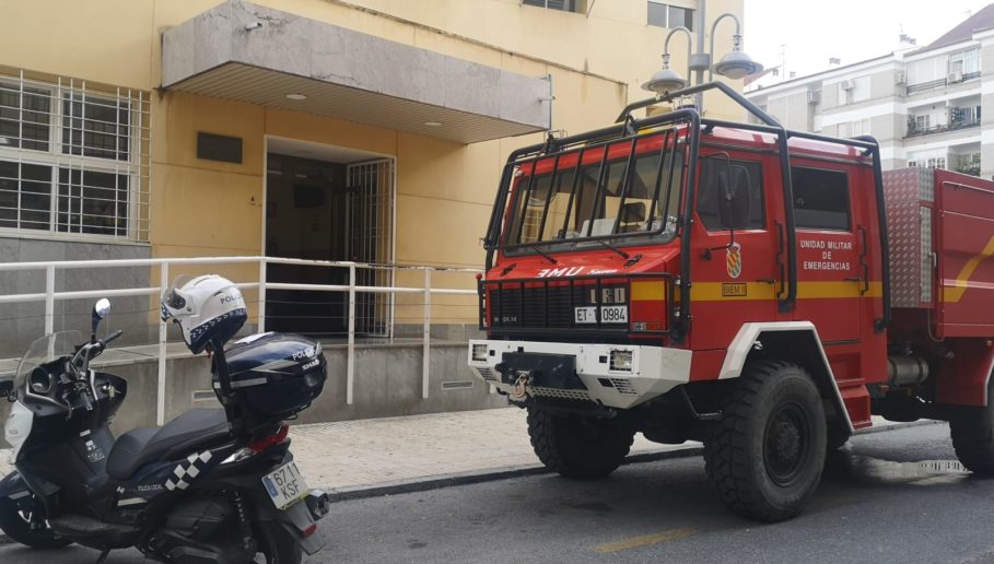 Las primeras horas de la UME en Motril